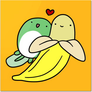 Tadpole Love Banana Posters and Art